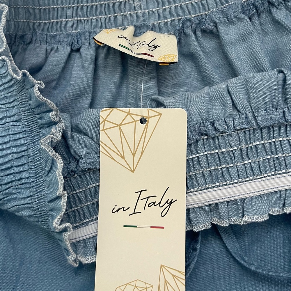 Women’s Maxi skirt with gold detail - Picture 3 of 5